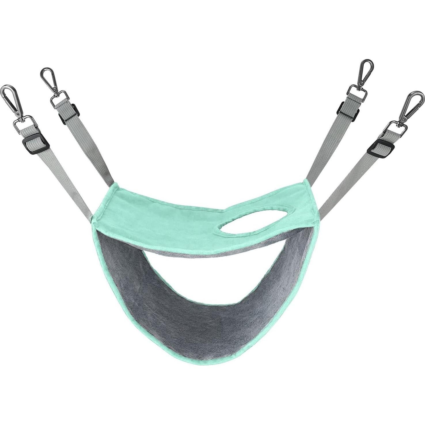 Hamaca Colgante Petmolico para Hámster y Ratas 27.9x21.1cm Verde