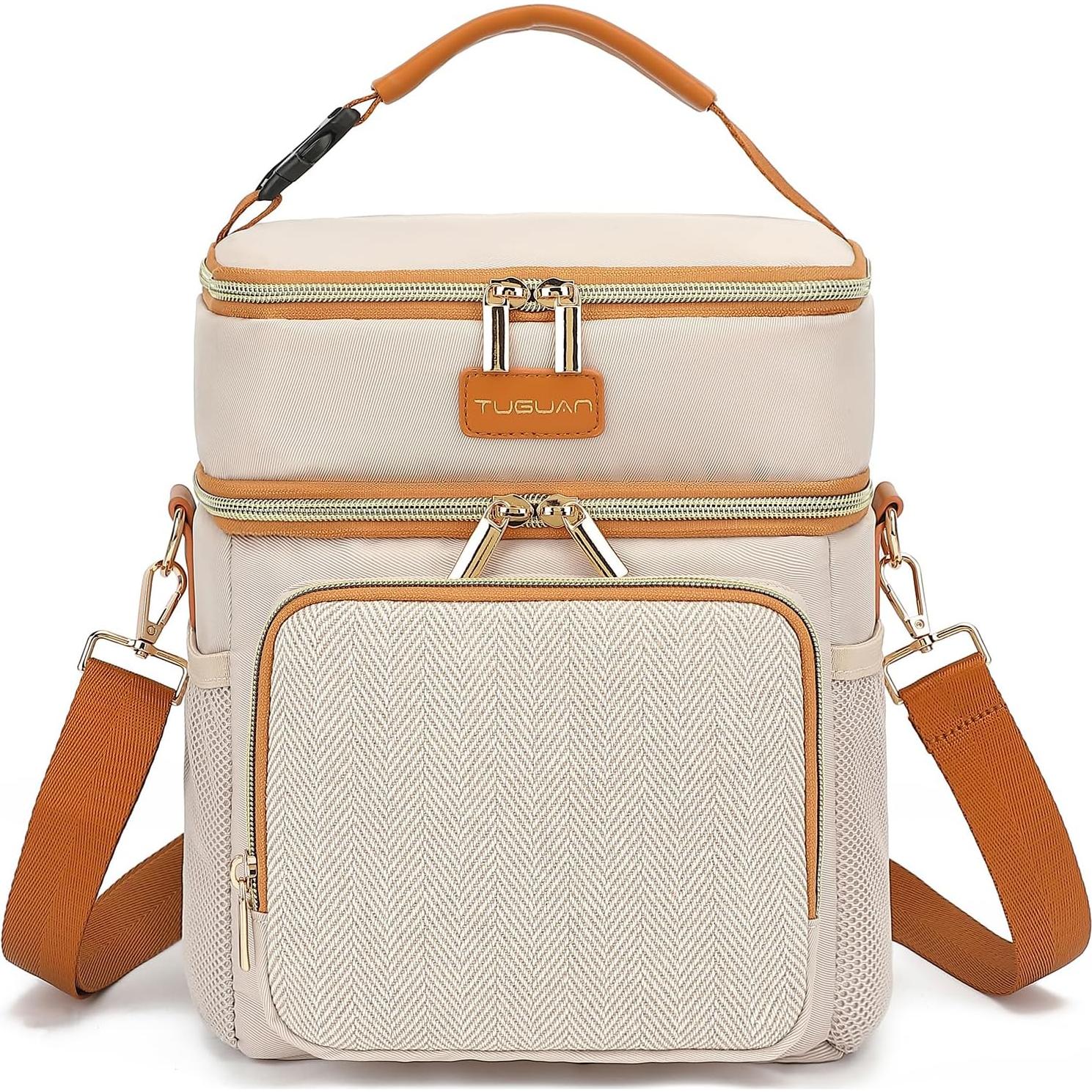 Bolsa de Enfriamiento TUGUAN para Leche Materna 18L Beige