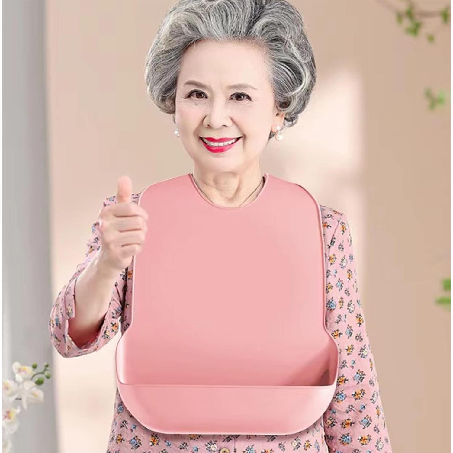 Bibs Impermeables Ajustables para Adultos YYGMSS - 2 Paquetes L y 2 M