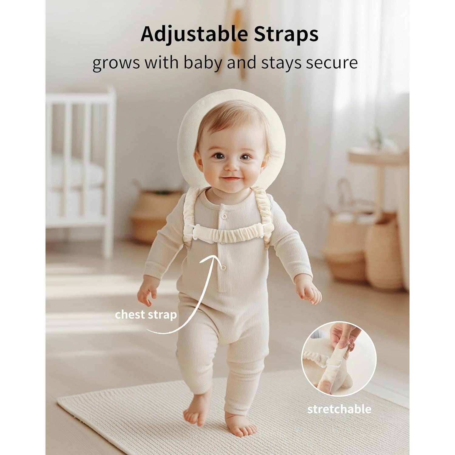 Mochila Protectora de Cabeza Fortella para Bebés 0-12 Meses