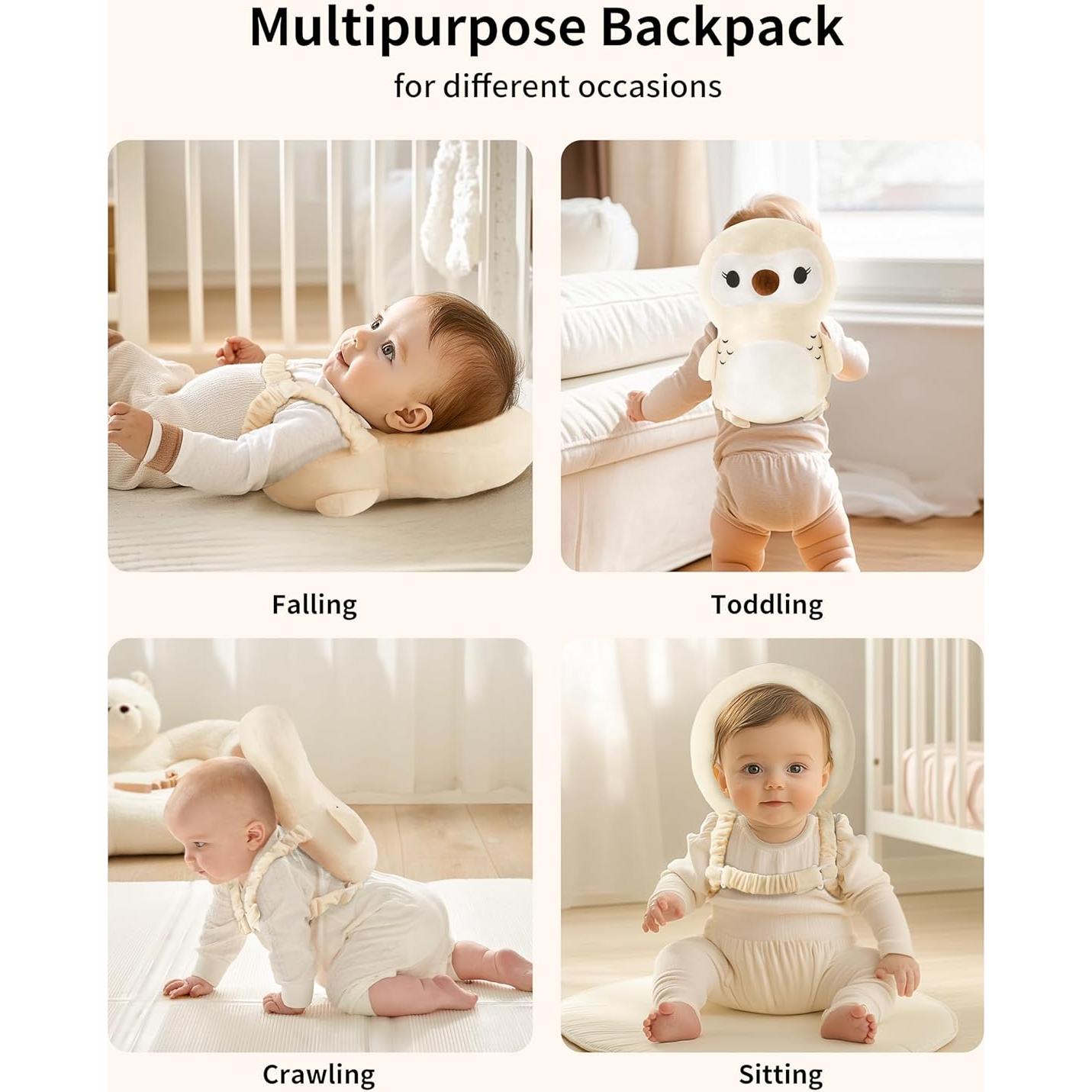 Mochila Protectora de Cabeza Fortella para Bebés 0-12 Meses