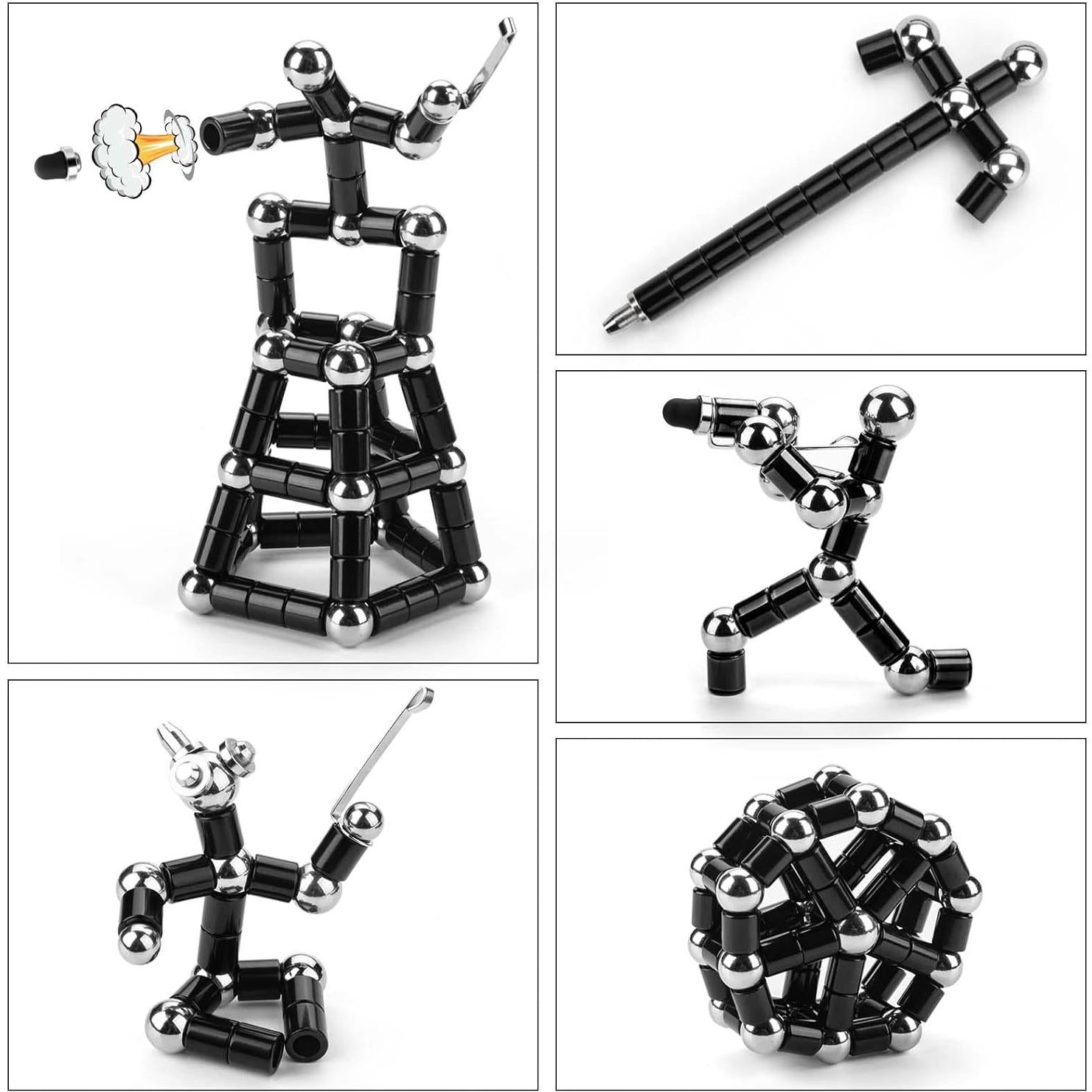 Bolígrafo Magnético Juboury Antiestrés 18.8x9.1cm Negro