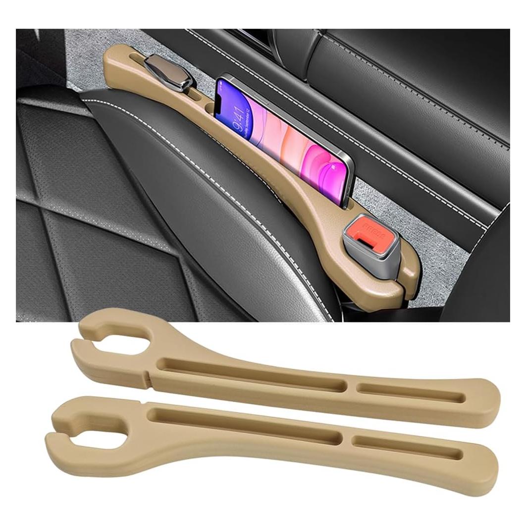 Relleno de Espacio entre Asientos Mandark 46x8cm Beige 2PCS