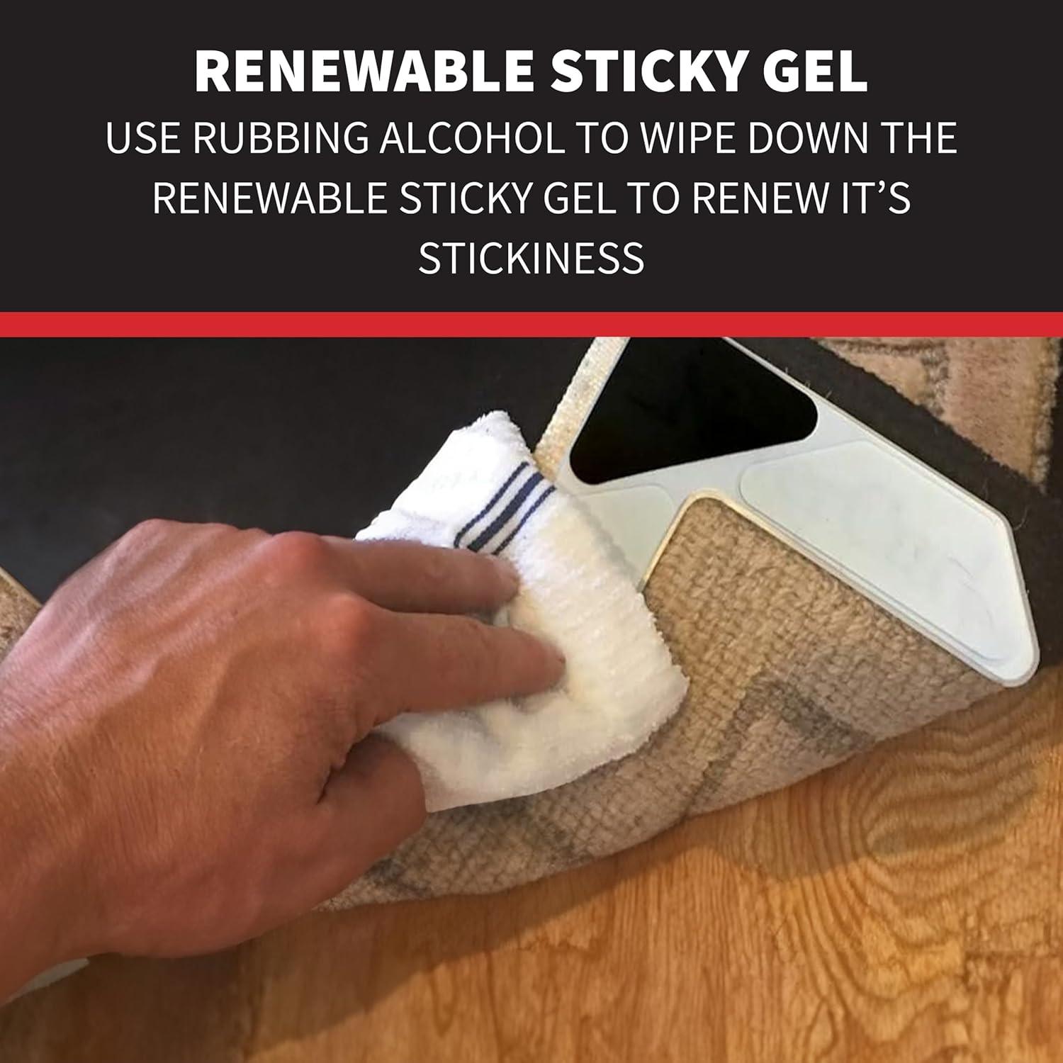 StepNGrip Sujetadores de Esquinas de Alfombra 4-Pack 19.1 cm