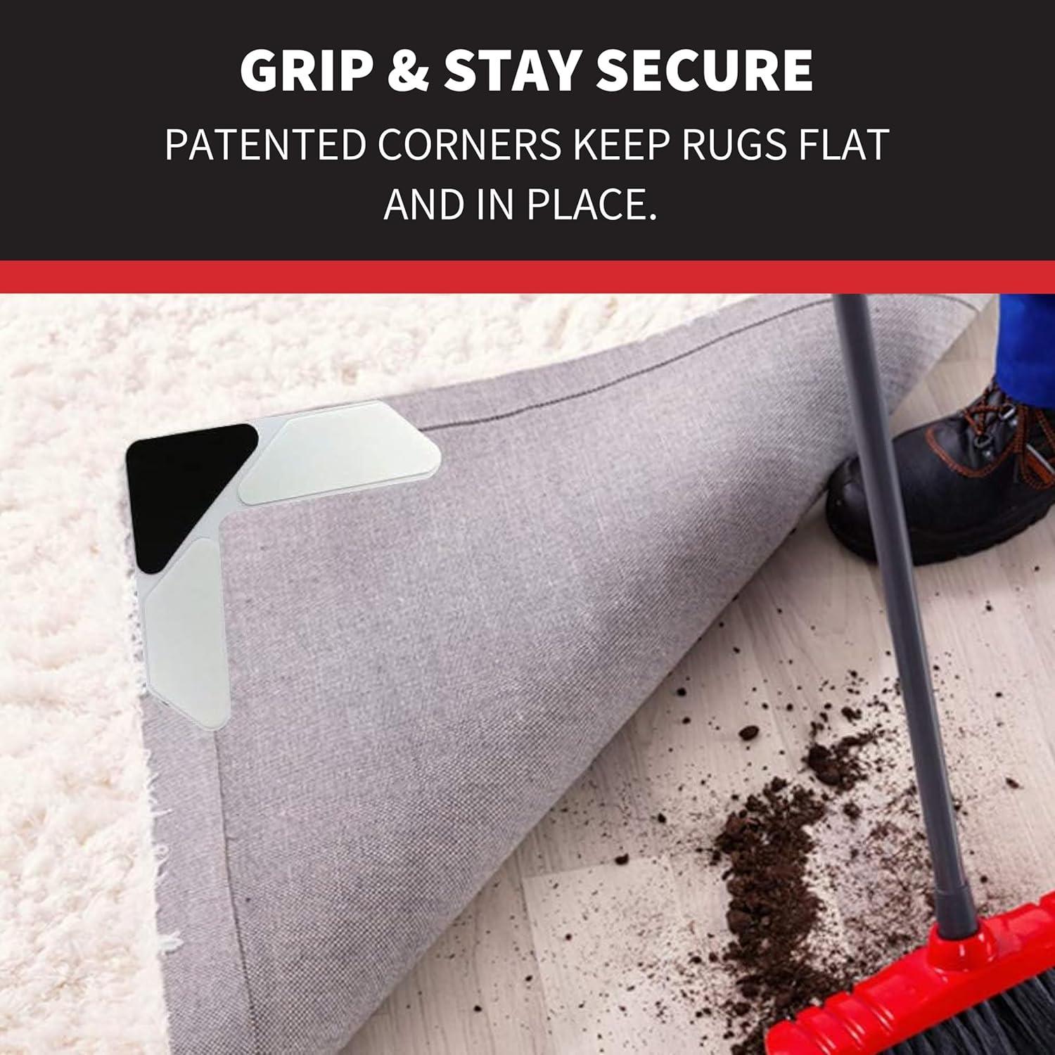 StepNGrip Sujetadores de Esquinas de Alfombra 4-Pack 19.1 cm