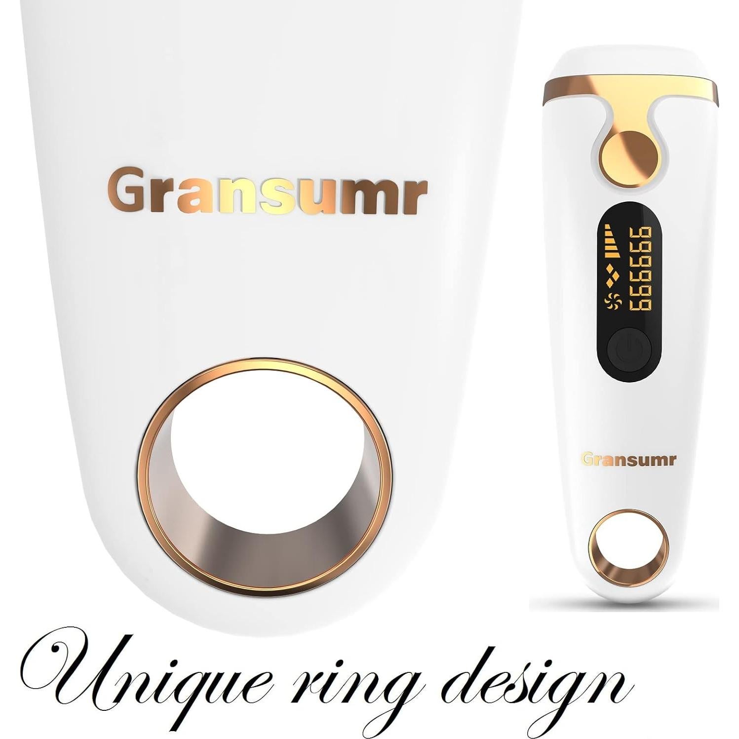 Depiladora Láser IPL Gransumr - Eliminación Permanente de Vello