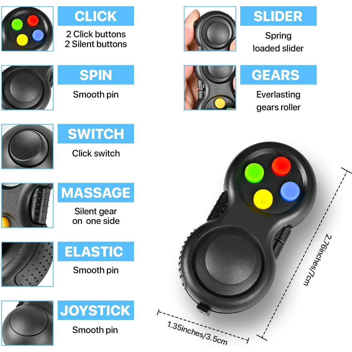 Juego de 5 Juguetes Antiestrés Dr.Kbder para Adultos y Niños