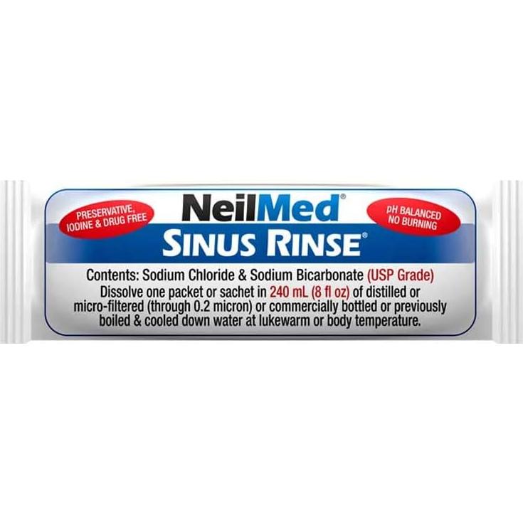NeilMed Lavado Nasal - Kit Completo 50 Unidades