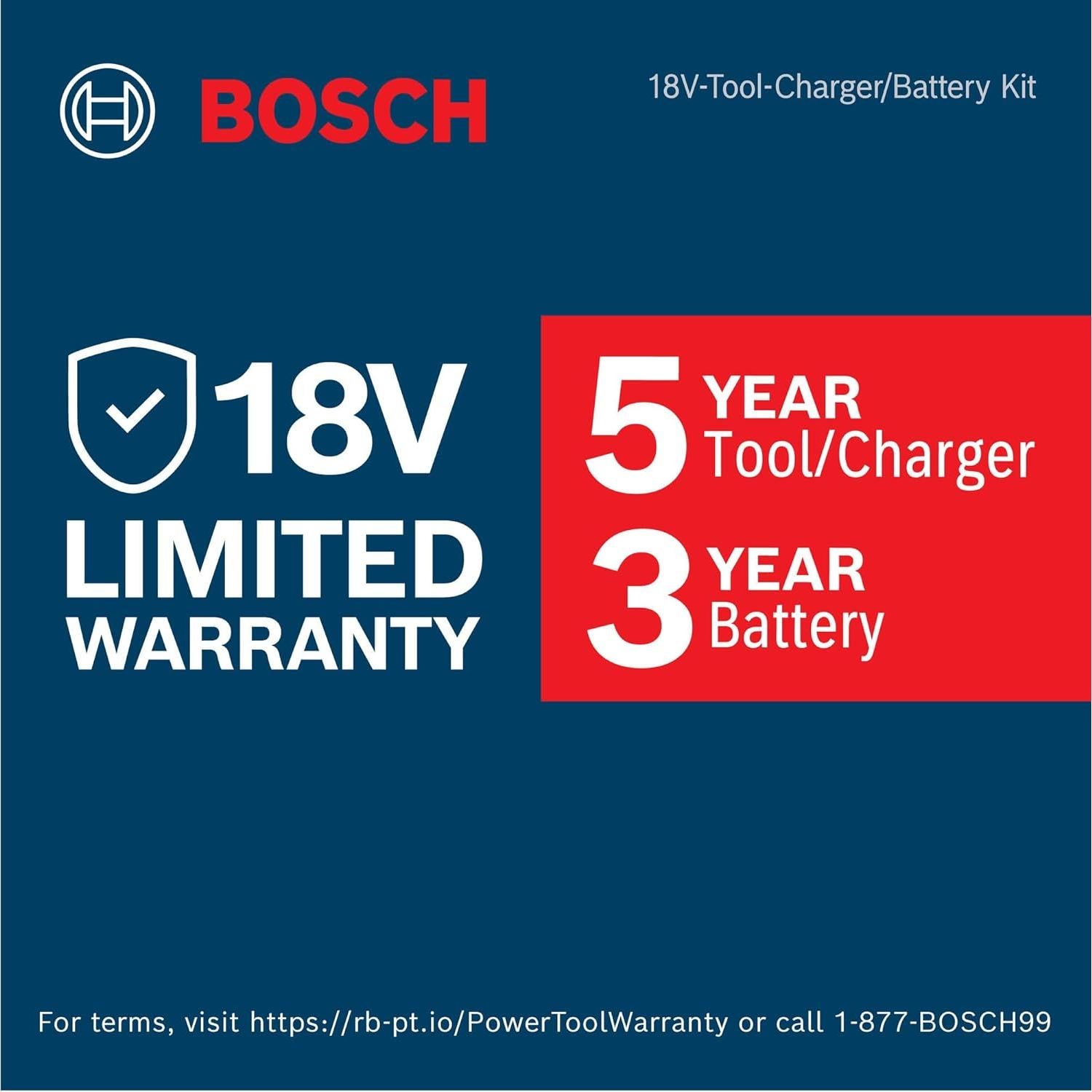 Martillo Demoledor Bosch GSH18V-5L212 18V 8.5J con 2 Baterías 12Ah