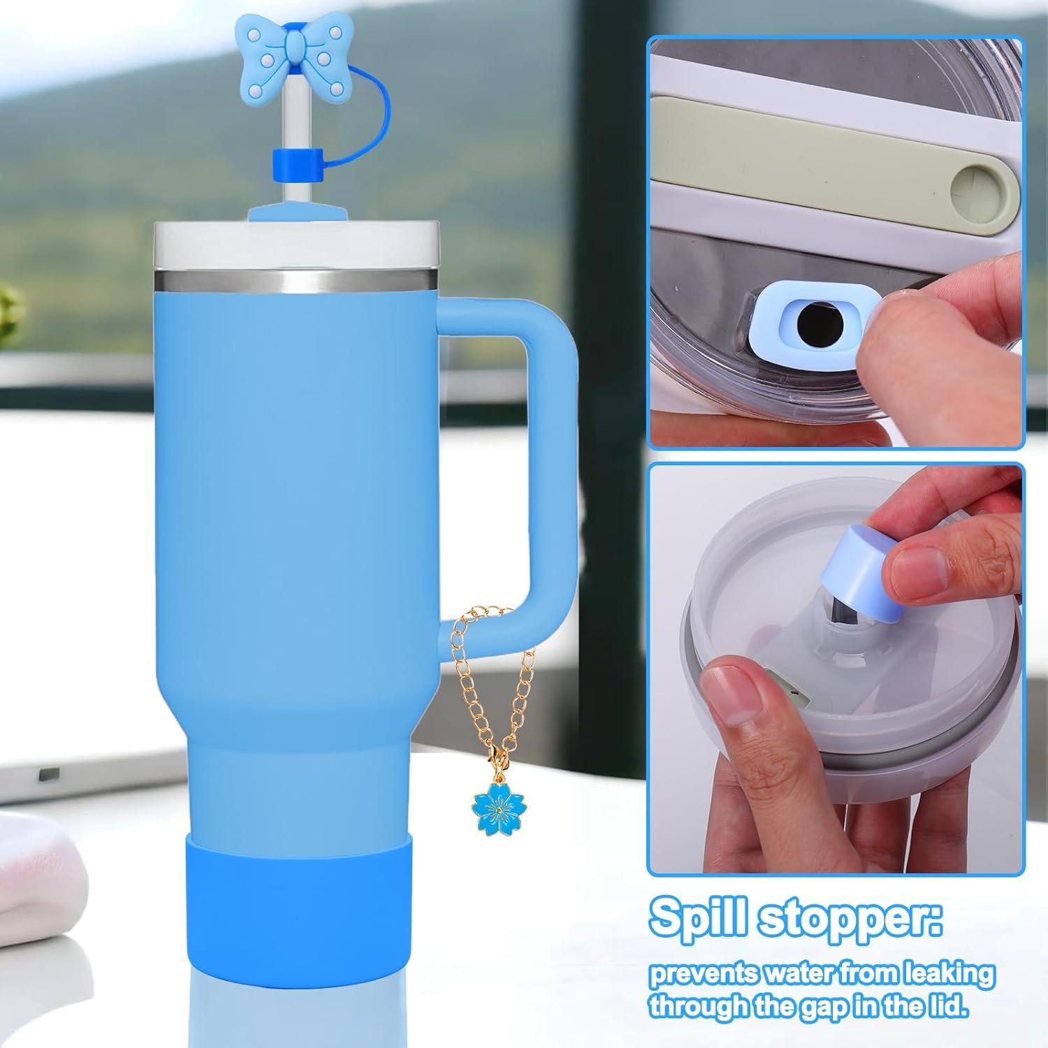 Conjunto de Accesorios Mity Rain para Stanley Cup 30/40 oz - 10 Piezas Azul