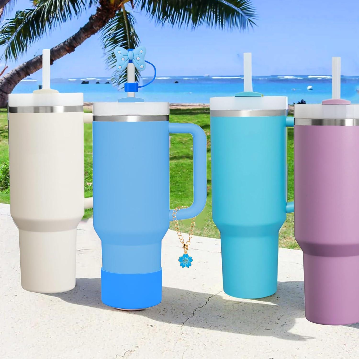 Conjunto de Accesorios Mity Rain para Stanley Cup 30/40 oz - 10 Piezas Azul