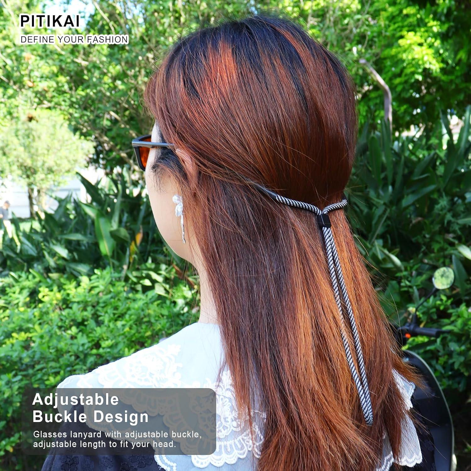 Paquete de 3 correas para gafas de sol ajustables - G01002