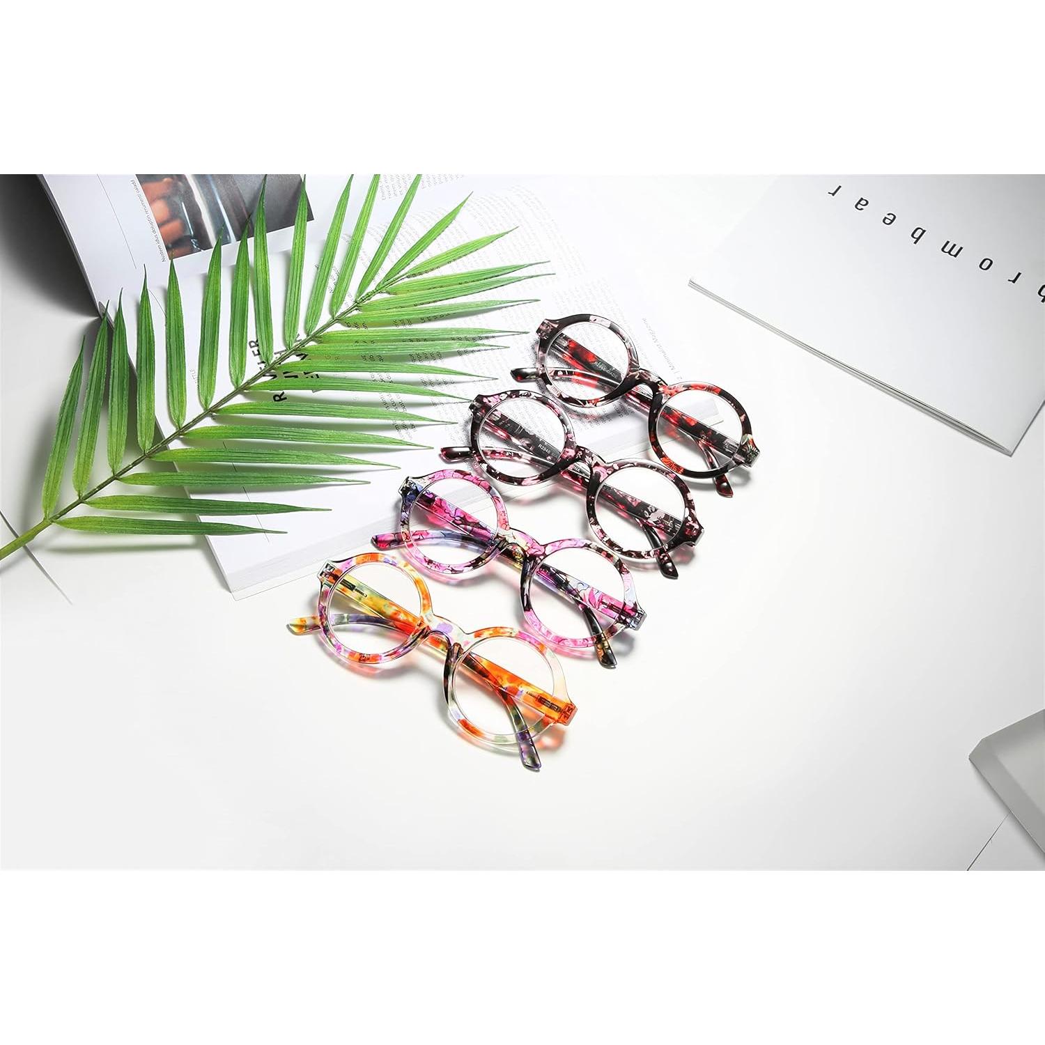 Gafas de Lectura Antirreflejo 100 CLÁSICO Floral 0.0x