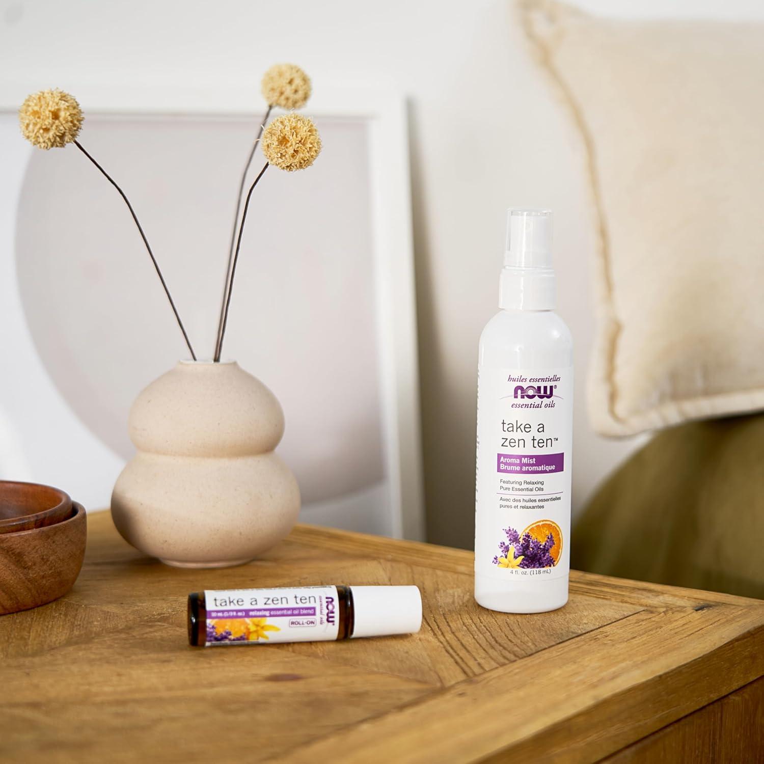 Aceite Esencial Relajante NOW Toma Un Zen Diez 10 mL