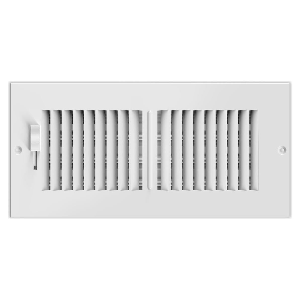 Rejilla de Ventilación AC Infinity 4" x 10" Blanca de Acero