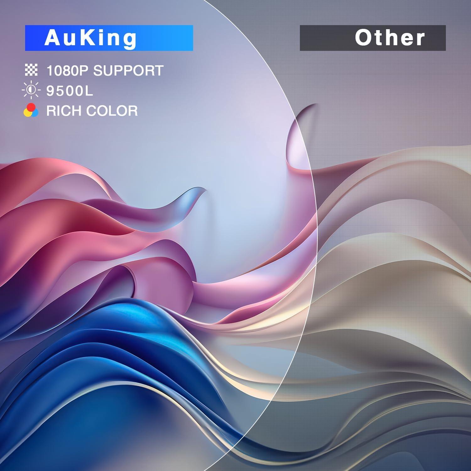 Proyector AuKing M8-F Mini Full HD 1080P Portátil