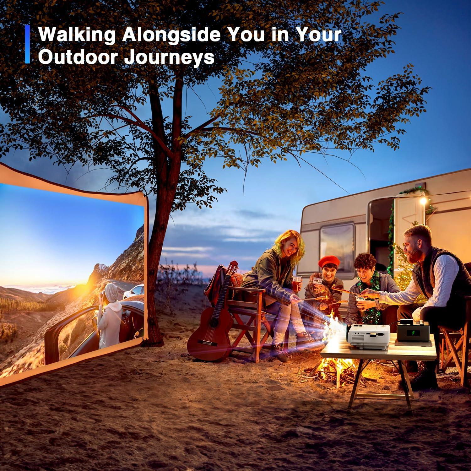 Proyector AuKing M8-F Mini Full HD 1080P Portátil