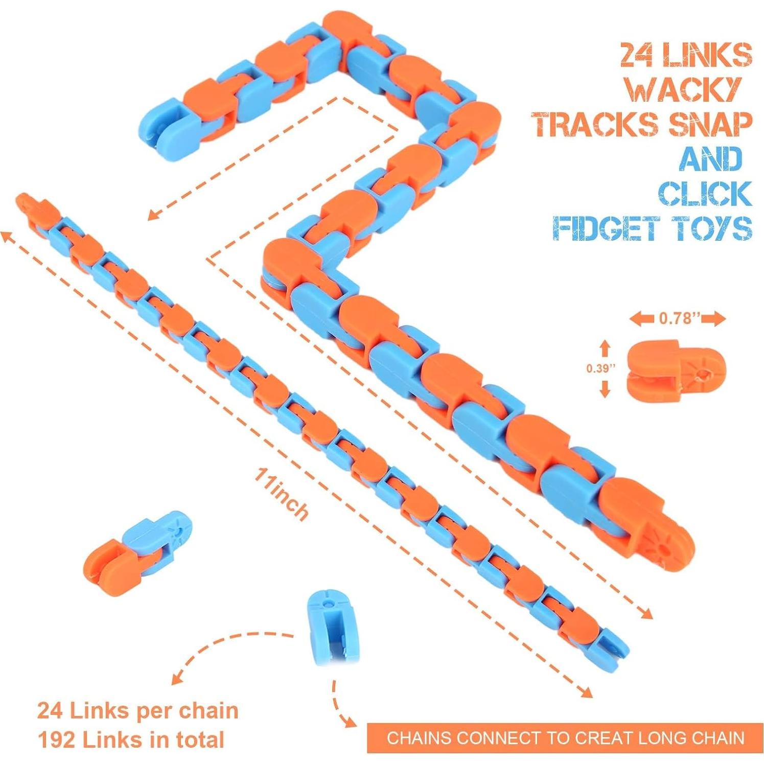 8 Piezas Juguetes Antiestrés Abodhu para Niños y Adultos