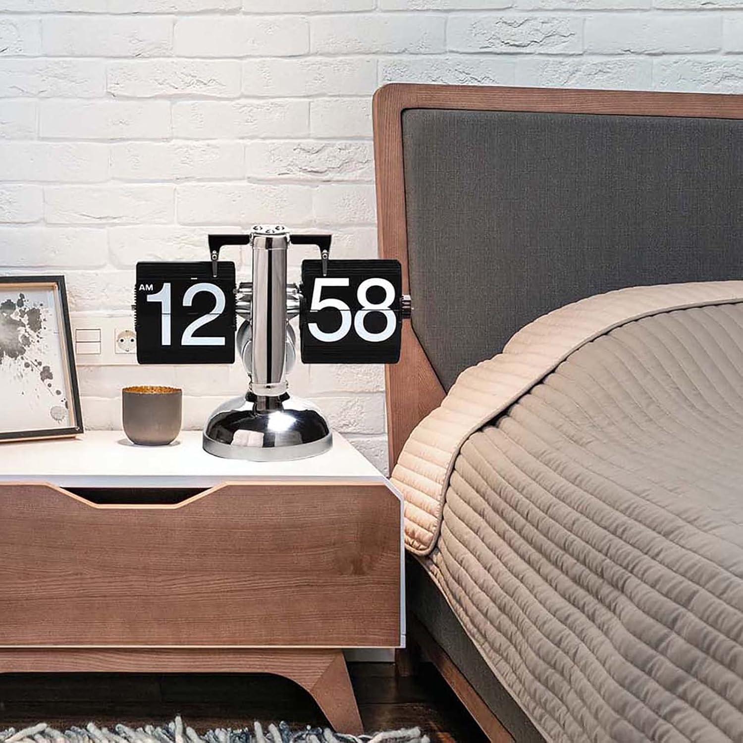 Reloj de Mesa Digital Retro KENJIEY Mecánico 20,8x8,1cm