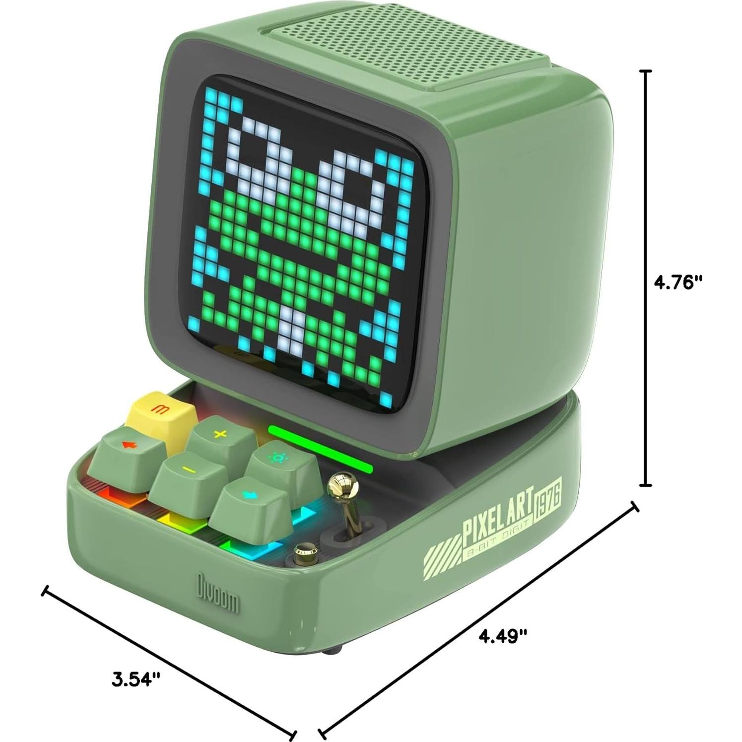 Divoom Ditoo Altavoz LED Bluetooth Retro 10W Verde