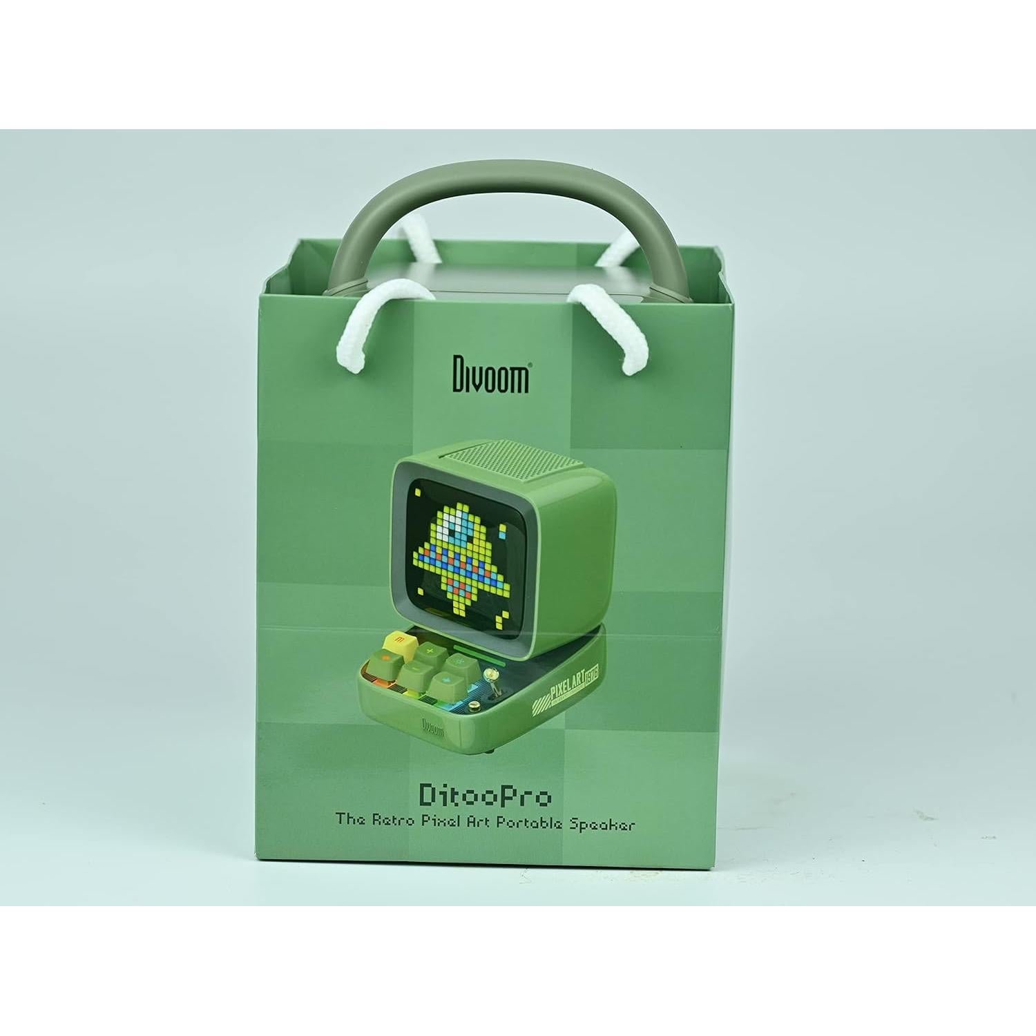 Divoom Ditoo Altavoz LED Bluetooth Retro 10W Verde