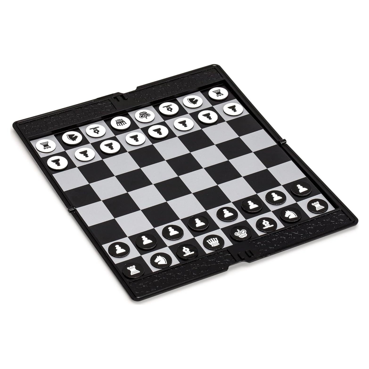 Juego de Ajedrez Plegable Magnético Yellow Mountain 20 cm