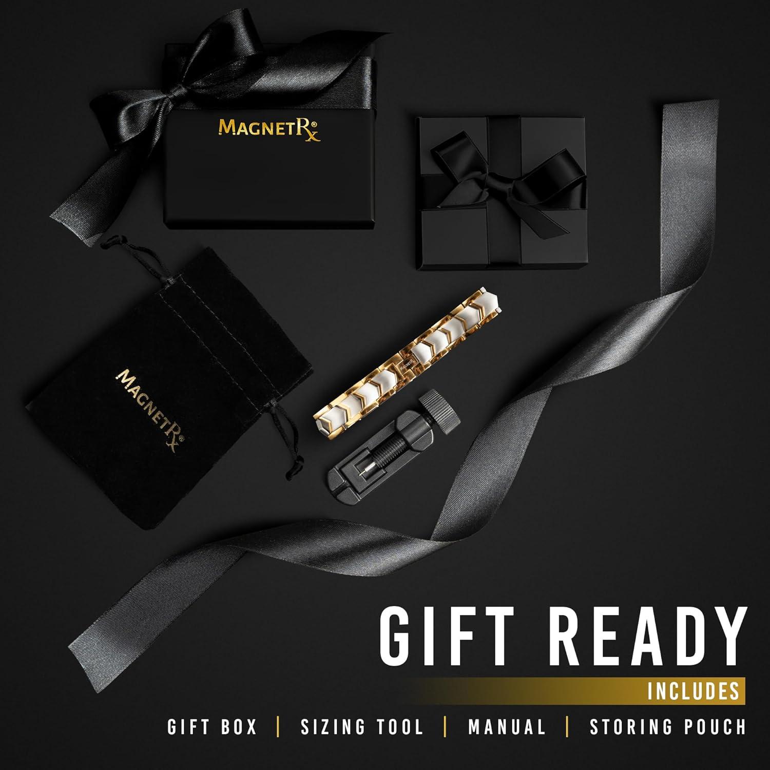 Pulsera Magnética MagnetRX de Acero Inoxidable Ajustable