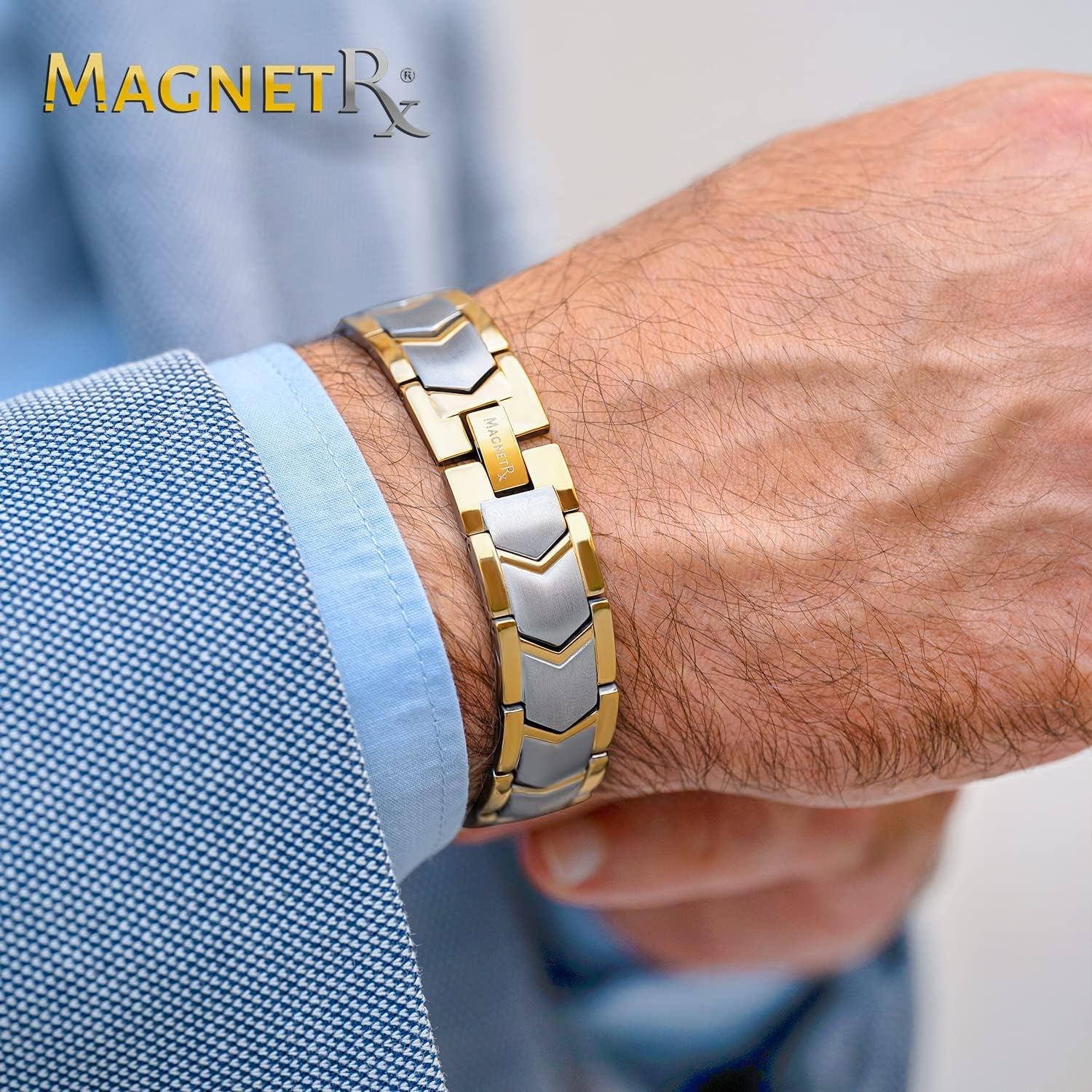 Pulsera Magnética MagnetRX de Acero Inoxidable Ajustable