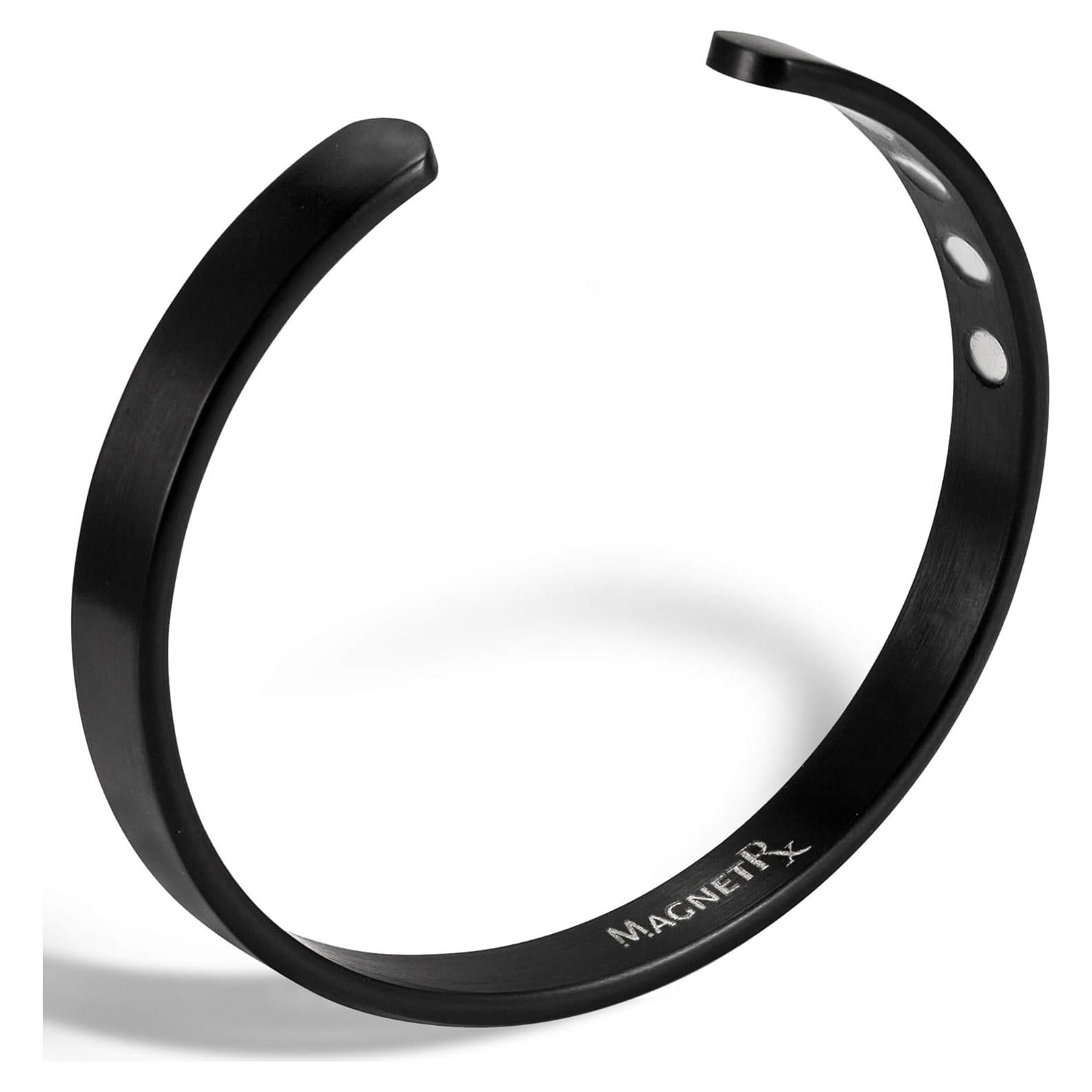 Pulsera Magnética MagnetRX para Hombres - Negro Mediana