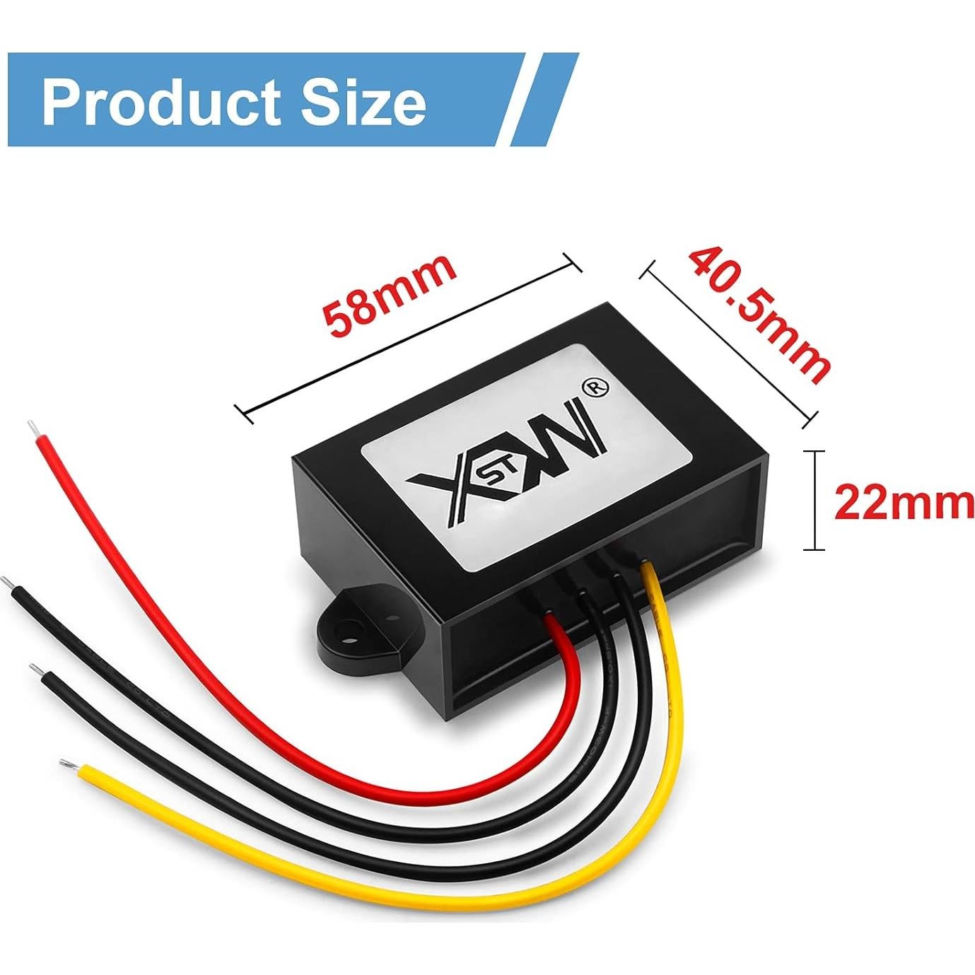 Convertidor de Voltaje DC 12V 24V a 60V 0.6A xwst IP67