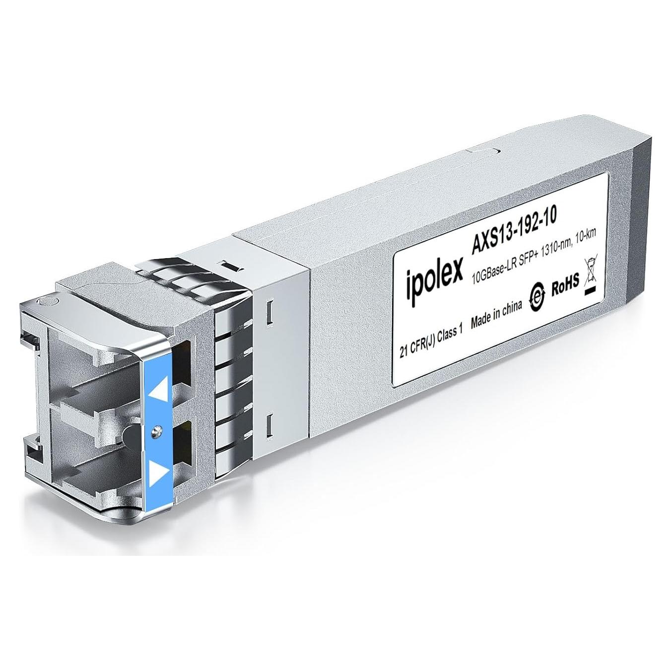 Transceptor de Fibra 10G LR SFP+ Ipolex 10km 1310nm LC