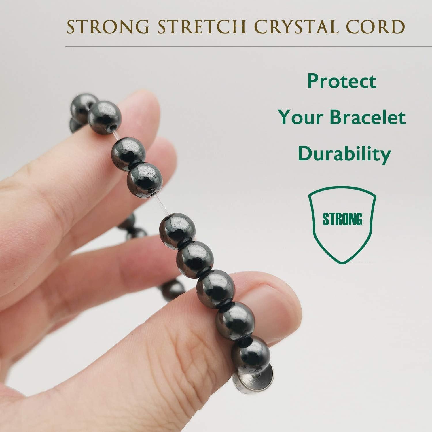 Pulsera Elástica Morchic de Piedra Natural 8mm Unisex