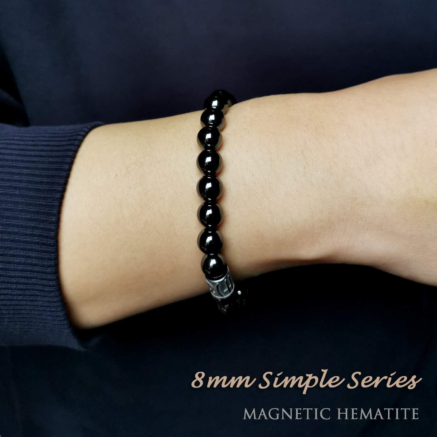 Pulsera Elástica Morchic de Piedra Natural 8mm Unisex