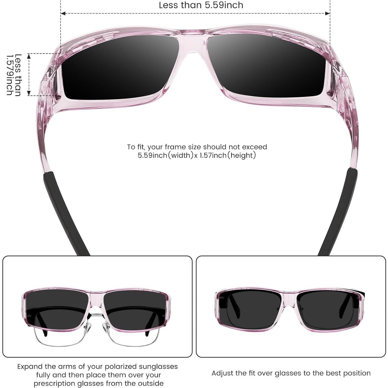 Gafas de sol FIMOSON polarizadas UV400 para sobre gafas