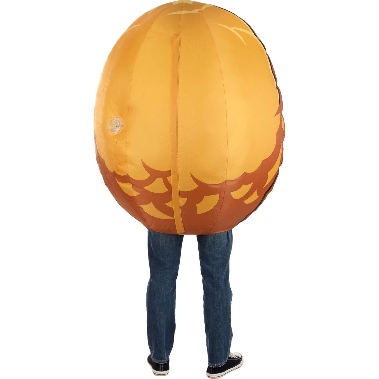 Disfraz Inflable Pared-Nuez Plantas Vs Zombis Adulto