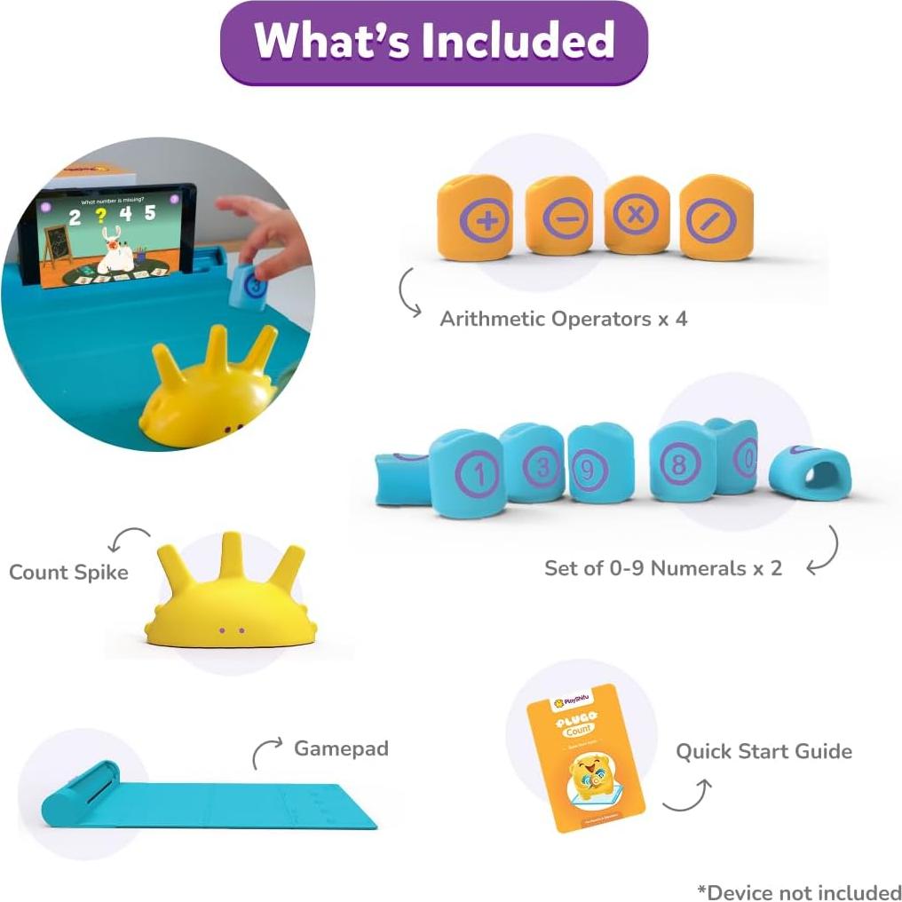 Juegos de Matemáticas Plugo Count Shifu - Juguete Educativo STEM