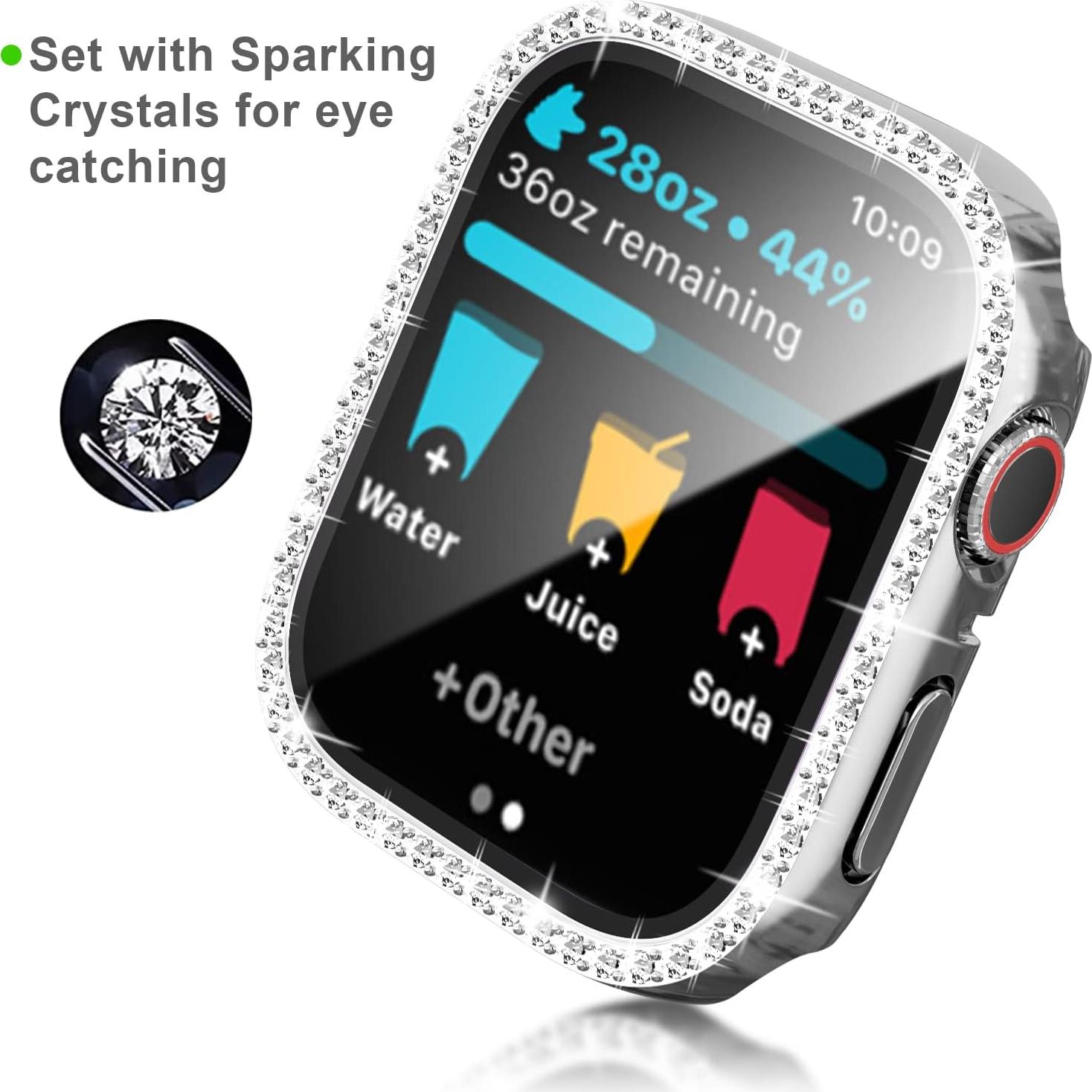 Funda Protectora Cuteey con Protector de Pantalla para Apple Watch 40mm