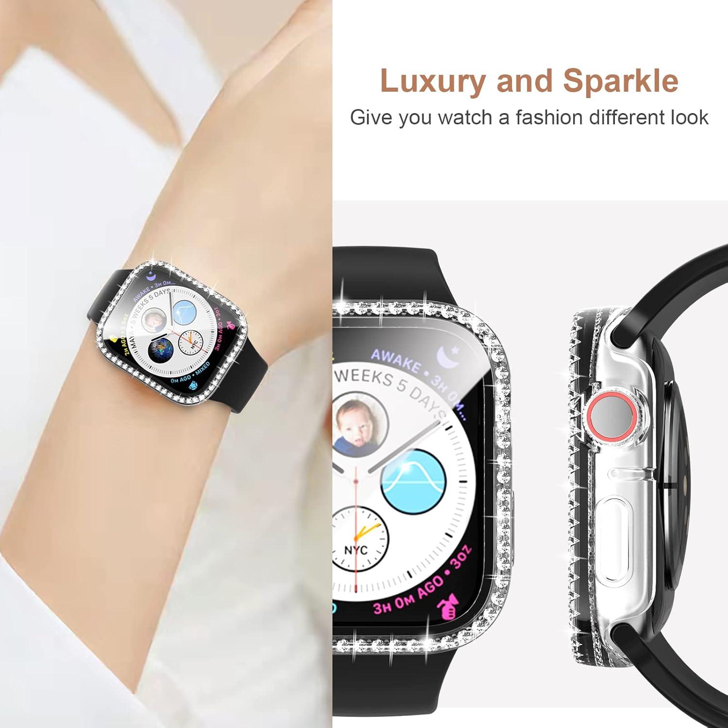 Funda Protectora Cuteey con Protector de Pantalla para Apple Watch 40mm