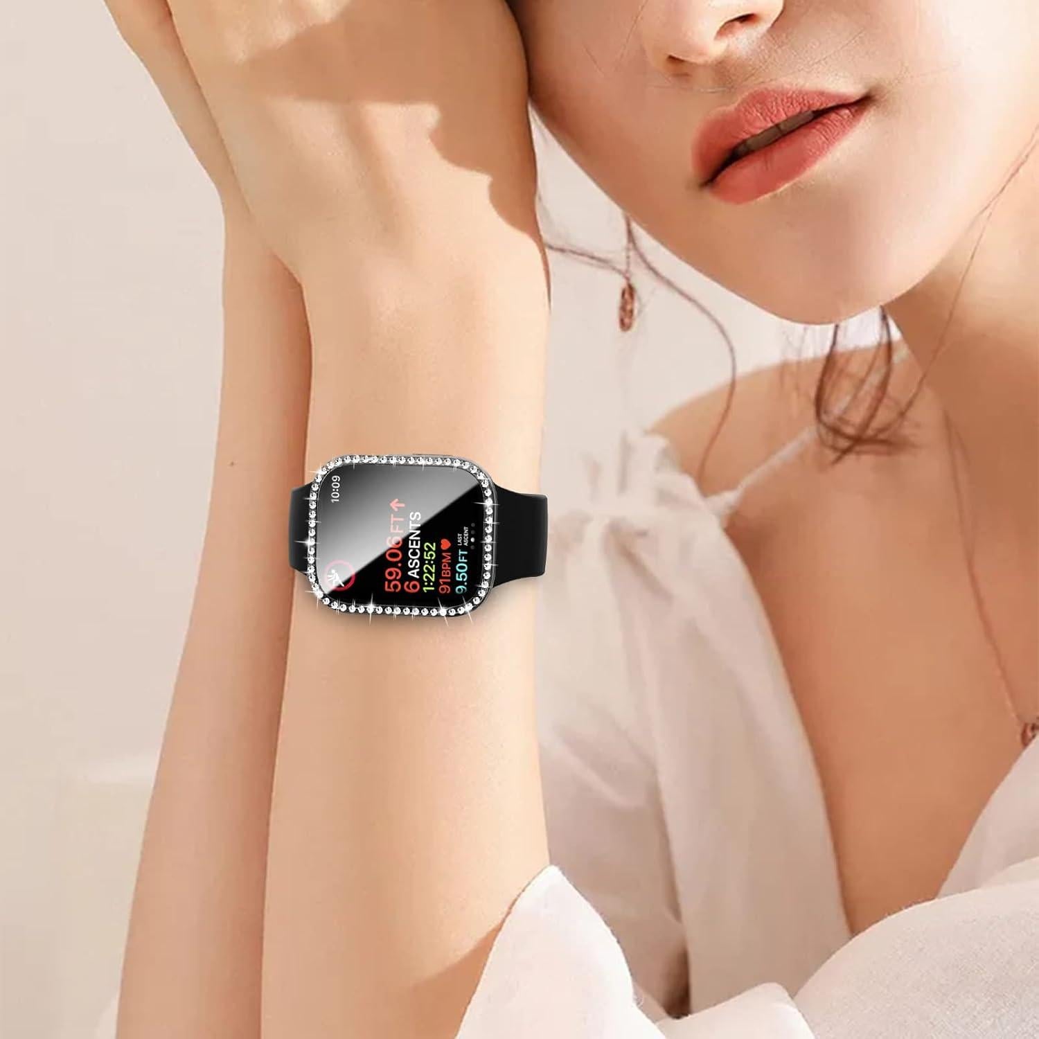 Funda Protectora Cuteey con Protector de Pantalla para Apple Watch 40mm