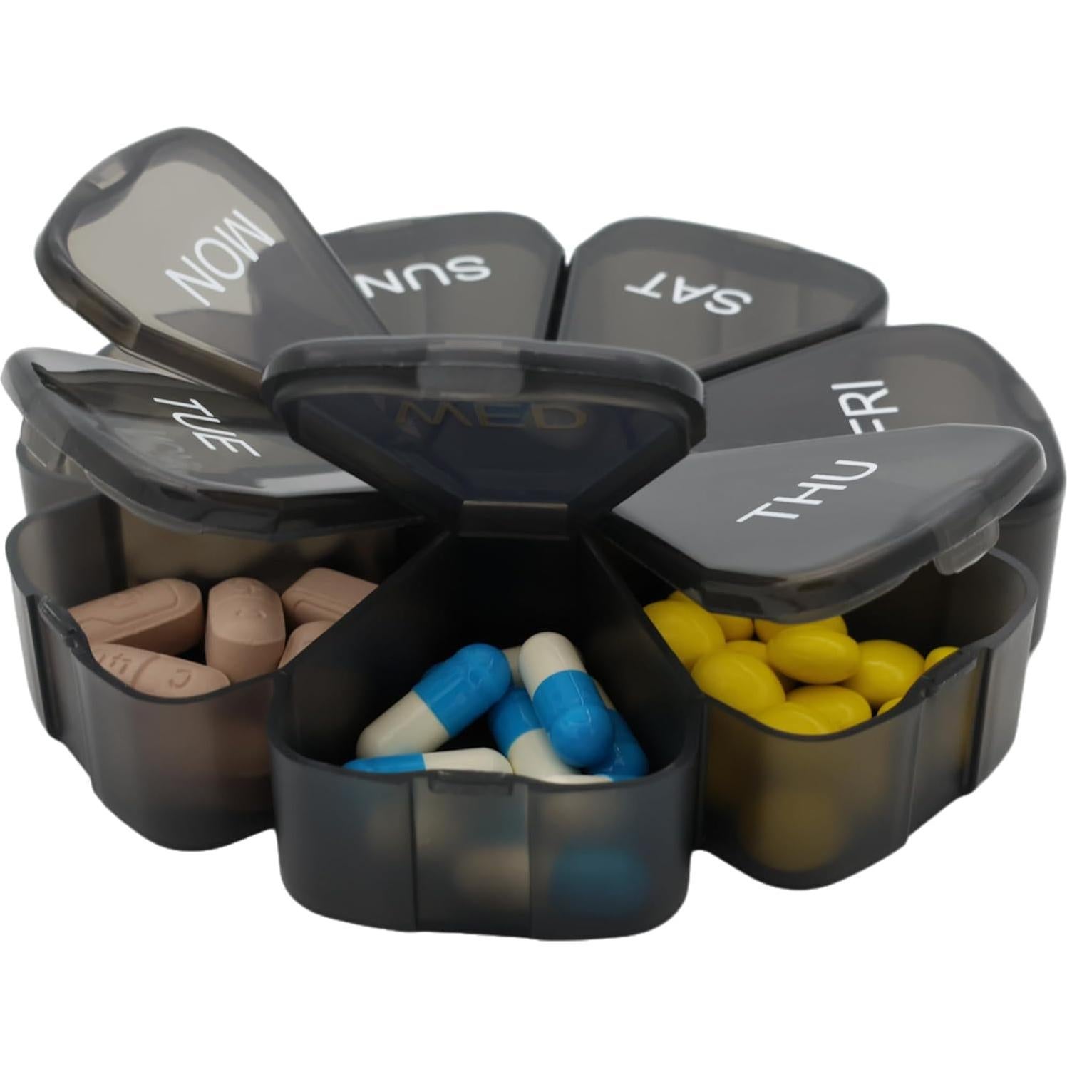 Organizador de Pastillas Semanal ShysTech - 7 Compartimentos