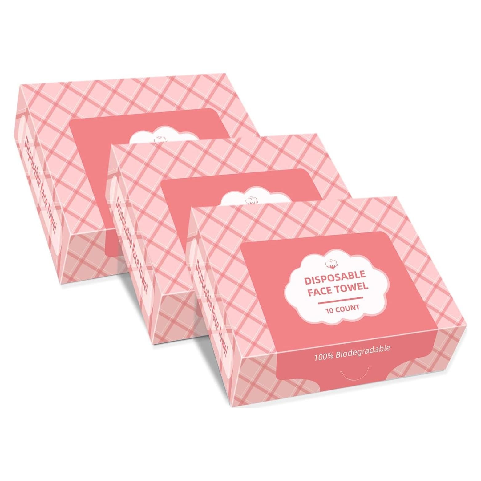 Toallas Faciales Desechables ICOTLE 30 Unidades 25.4x30.5cm