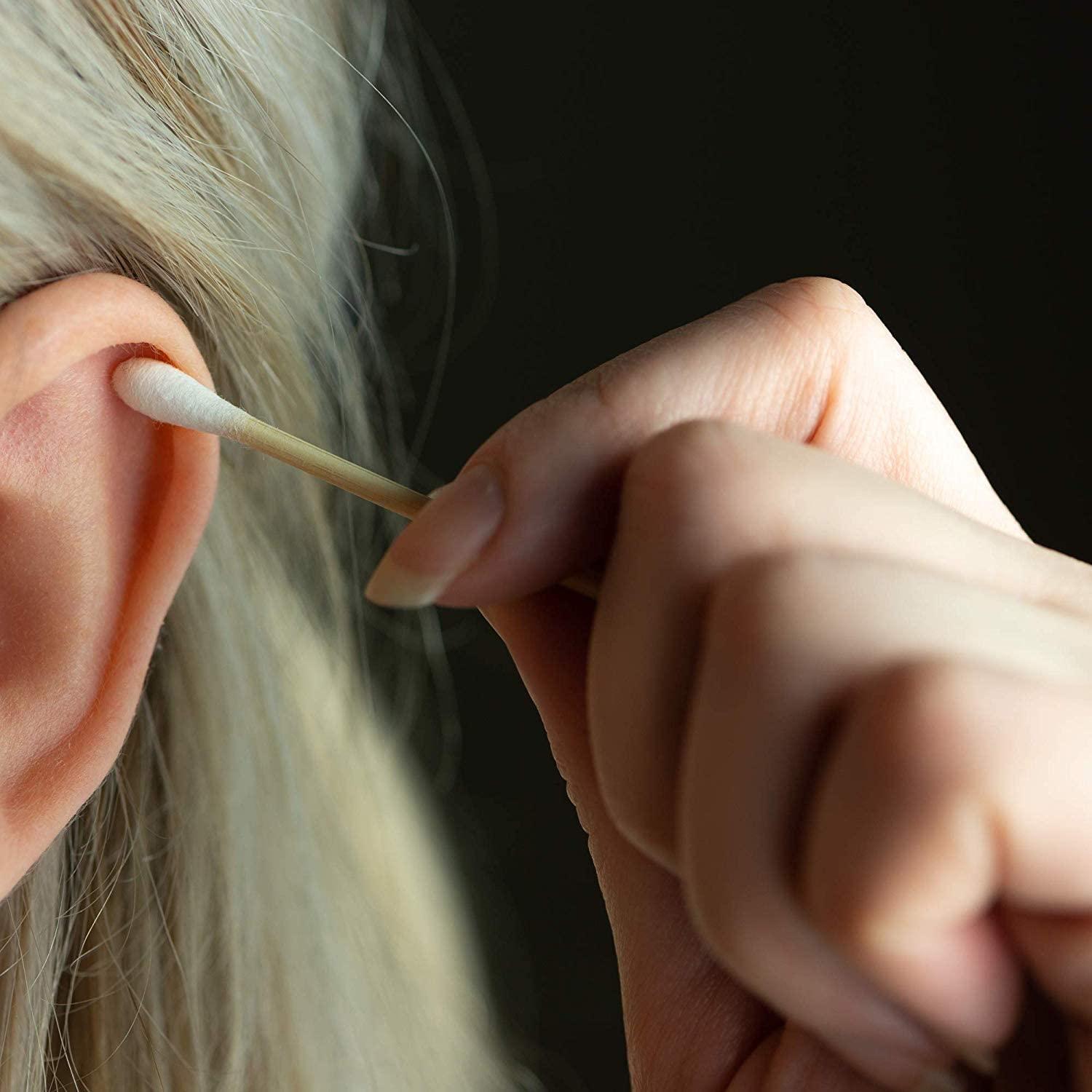 Bastones de Algodón de Bambú EcoSlurps - 600 Unidades Biodegradables