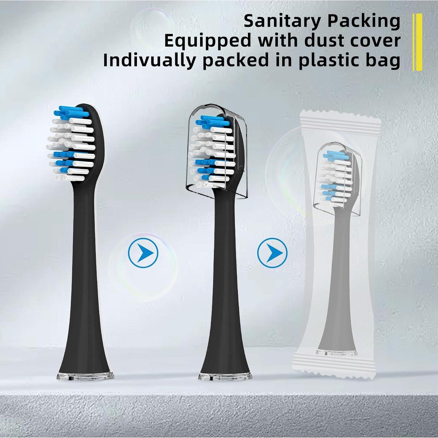 Cabezas de Repuesto para Cepillos de Dientes Earouth - 10 Piezas