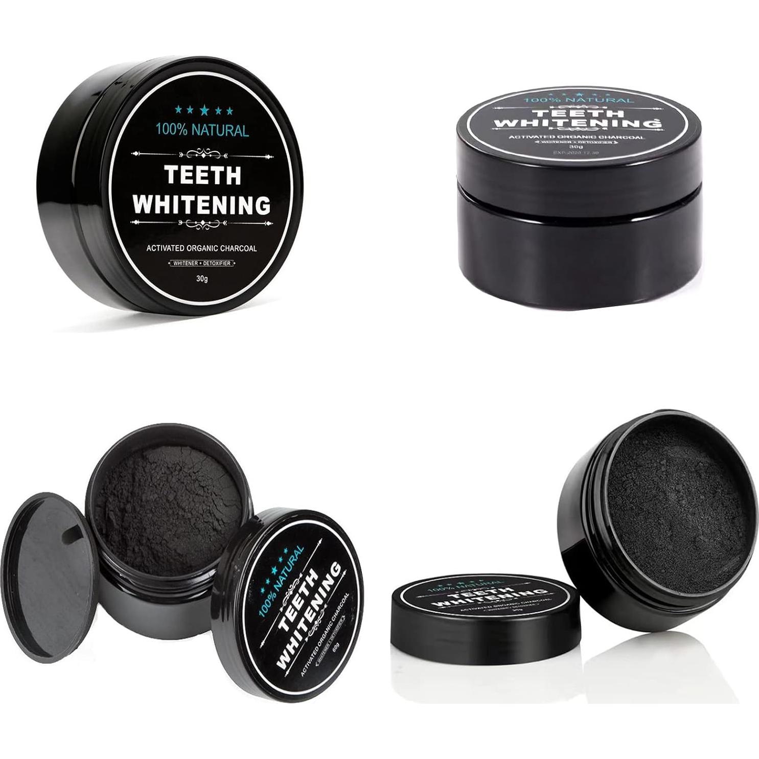 Polvo de Carbón Activado Lythor para Blanquear Dientes 26g