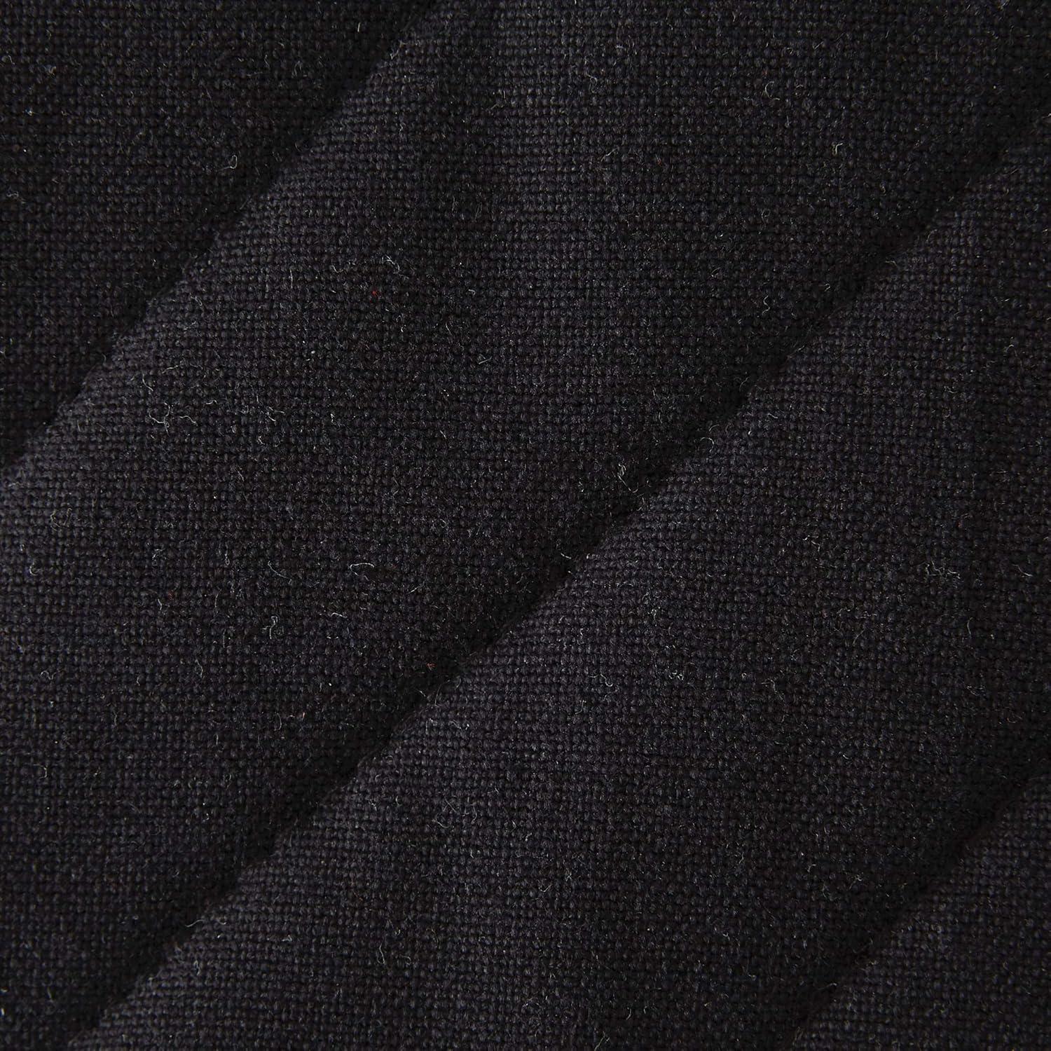 Juego de Agarraderas DII de Algodón Negro 4 Piezas 22.86x20.32 cm