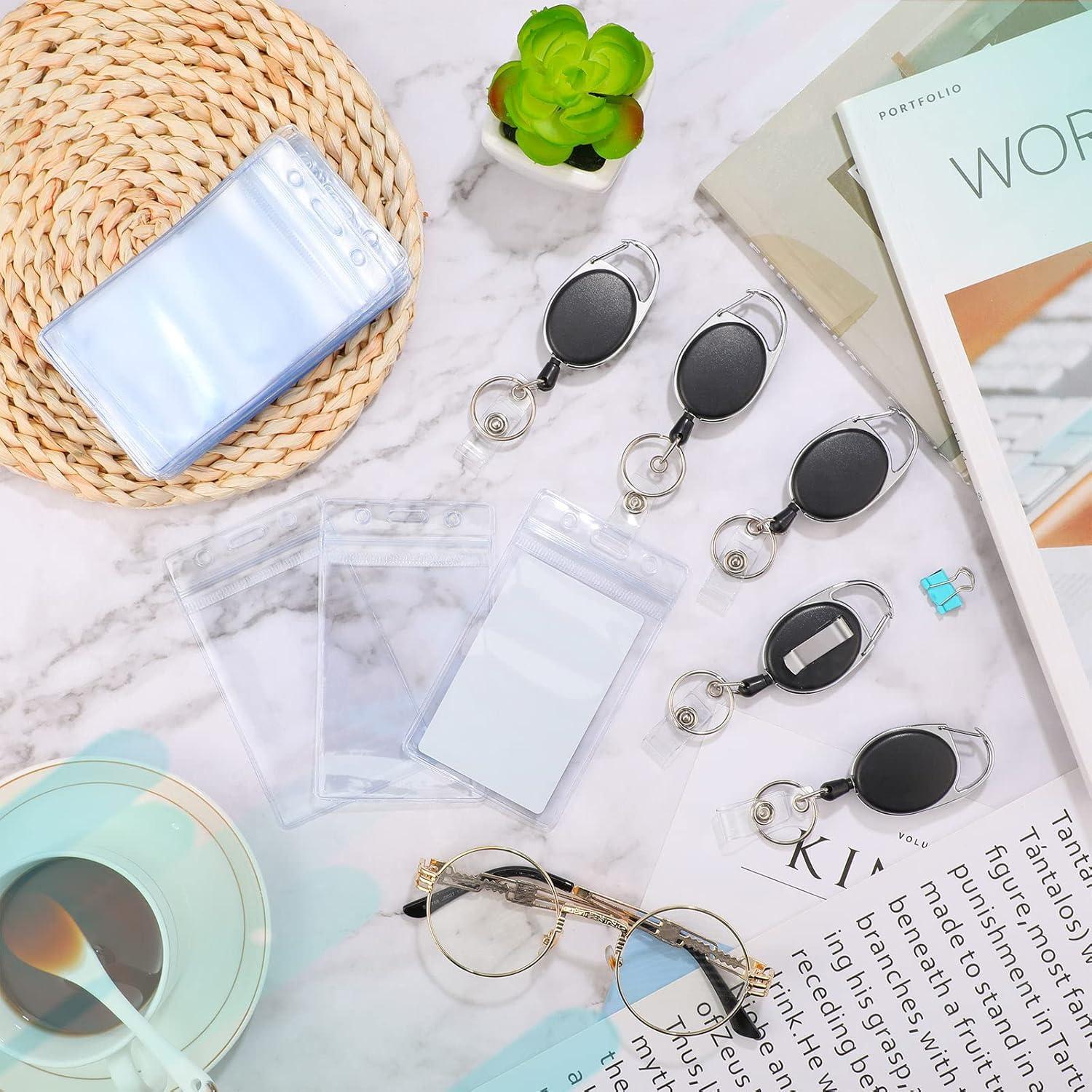 Soporte Retráctil de Insignia Laumoi 60 Piezas Negro