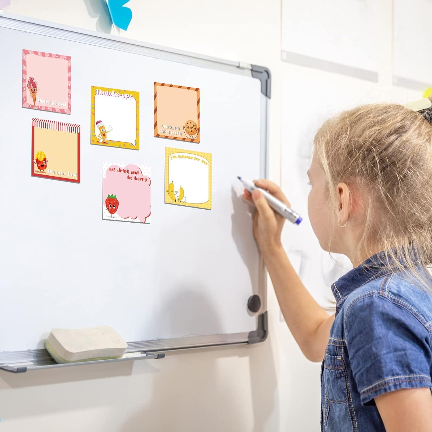 12 Notas Adhesivas Motivacionales Geyee 7.62x7.62 cm Divertidas