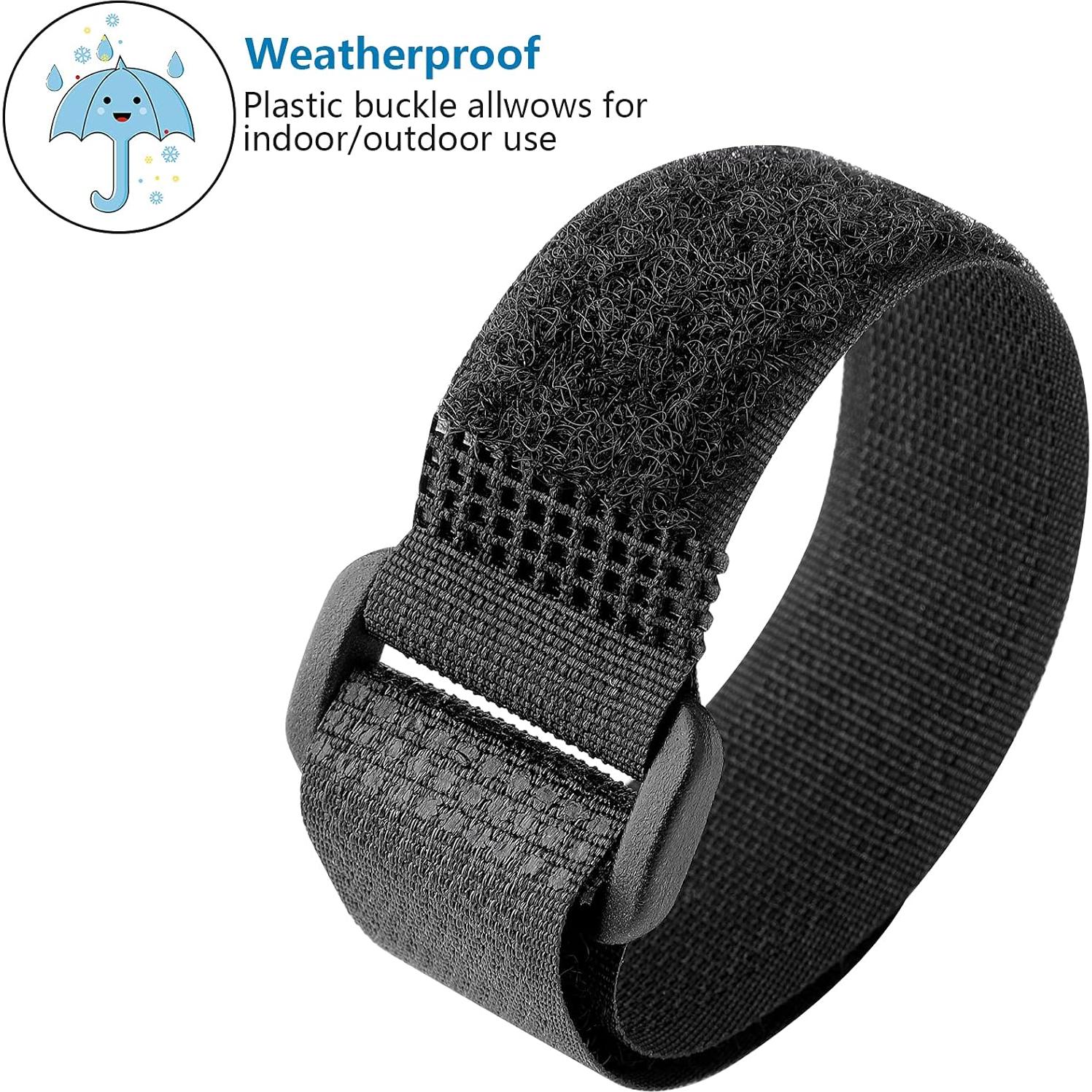 Organizador de Cables PASOW 20.32 cm Paquete de 25 Piezas