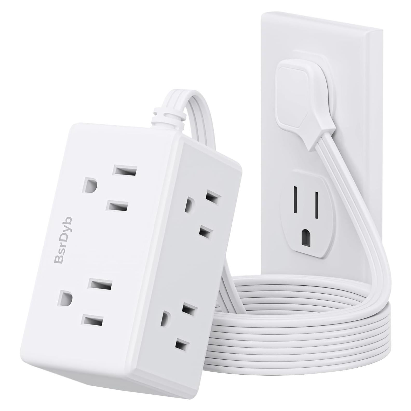 Regleta de Enchufes BsrDyb 1.52m 6 Tomas Ultra Plano