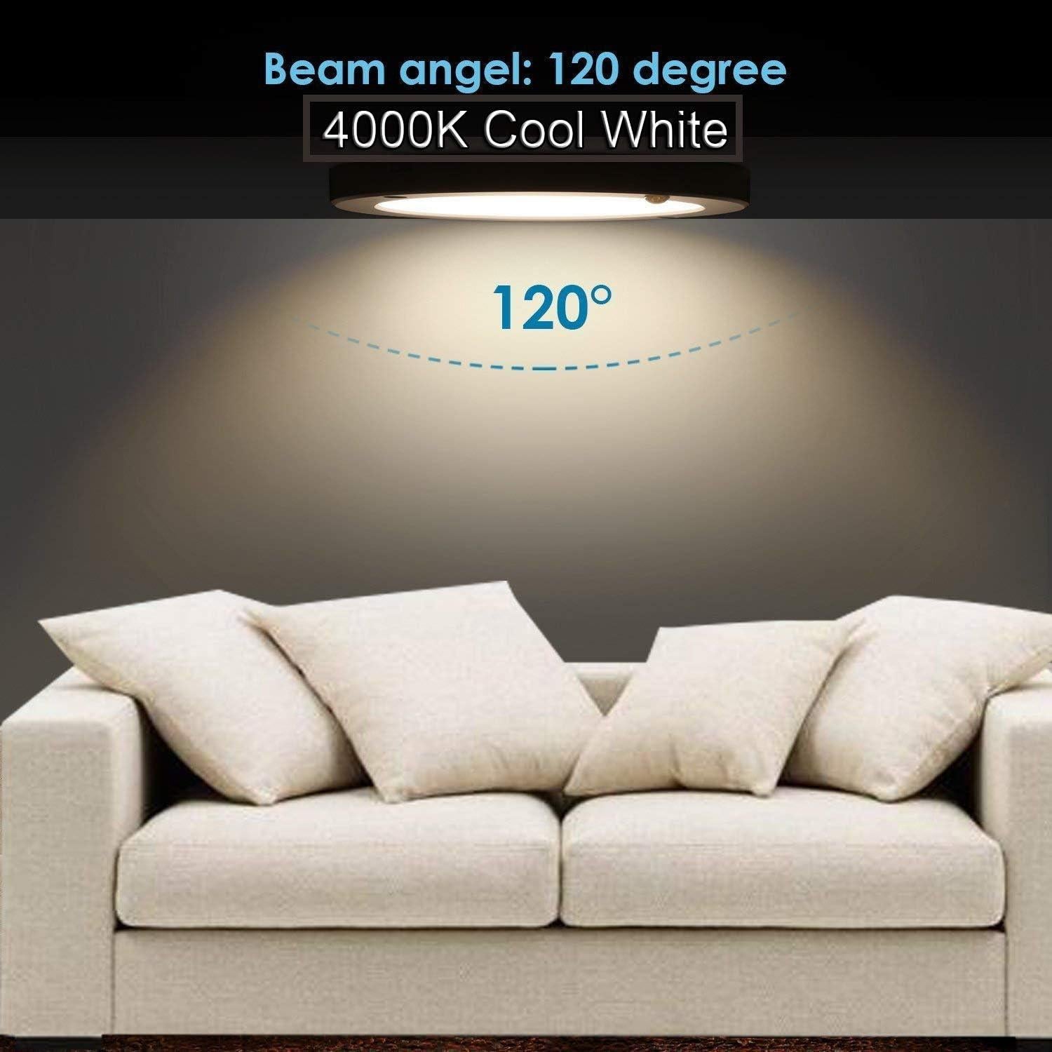 Luz de Techo LED S NMT 1200 Lúmenes Sensor Movimiento 15W